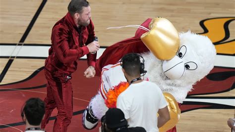 Mascot was battered by conor